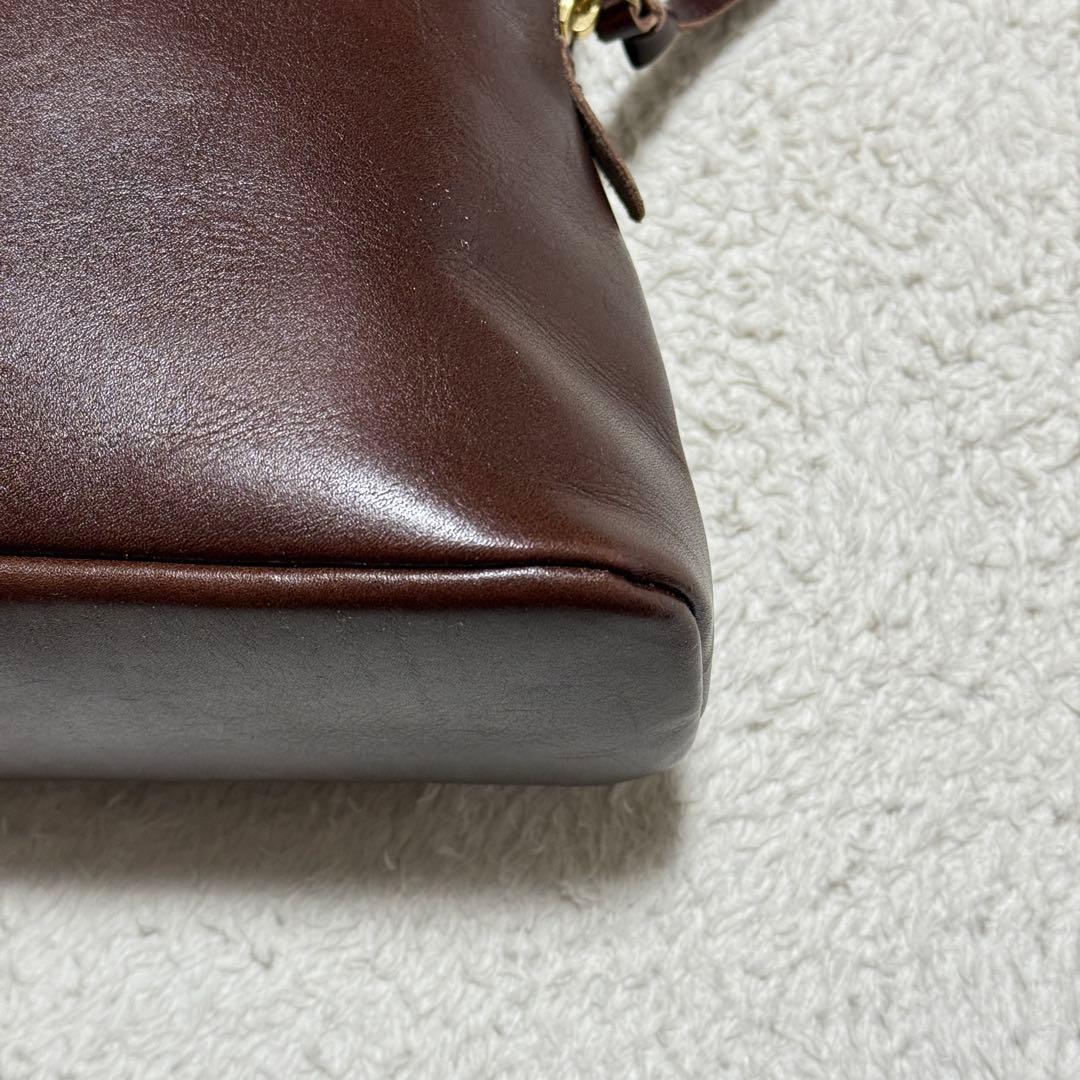 HAYNI別注 TIDEWAY HONE L 本革 レザーショルダーバッグ