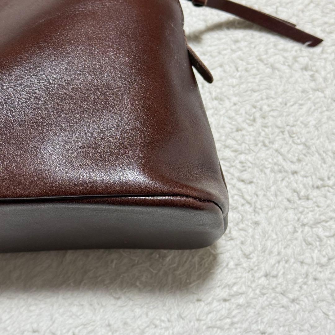 HAYNI別注 TIDEWAY HONE L 本革 レザーショルダーバッグ