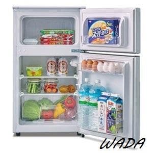 ハイセンス 93L 2ドア冷蔵庫(直冷式)ホワイト(右開き)