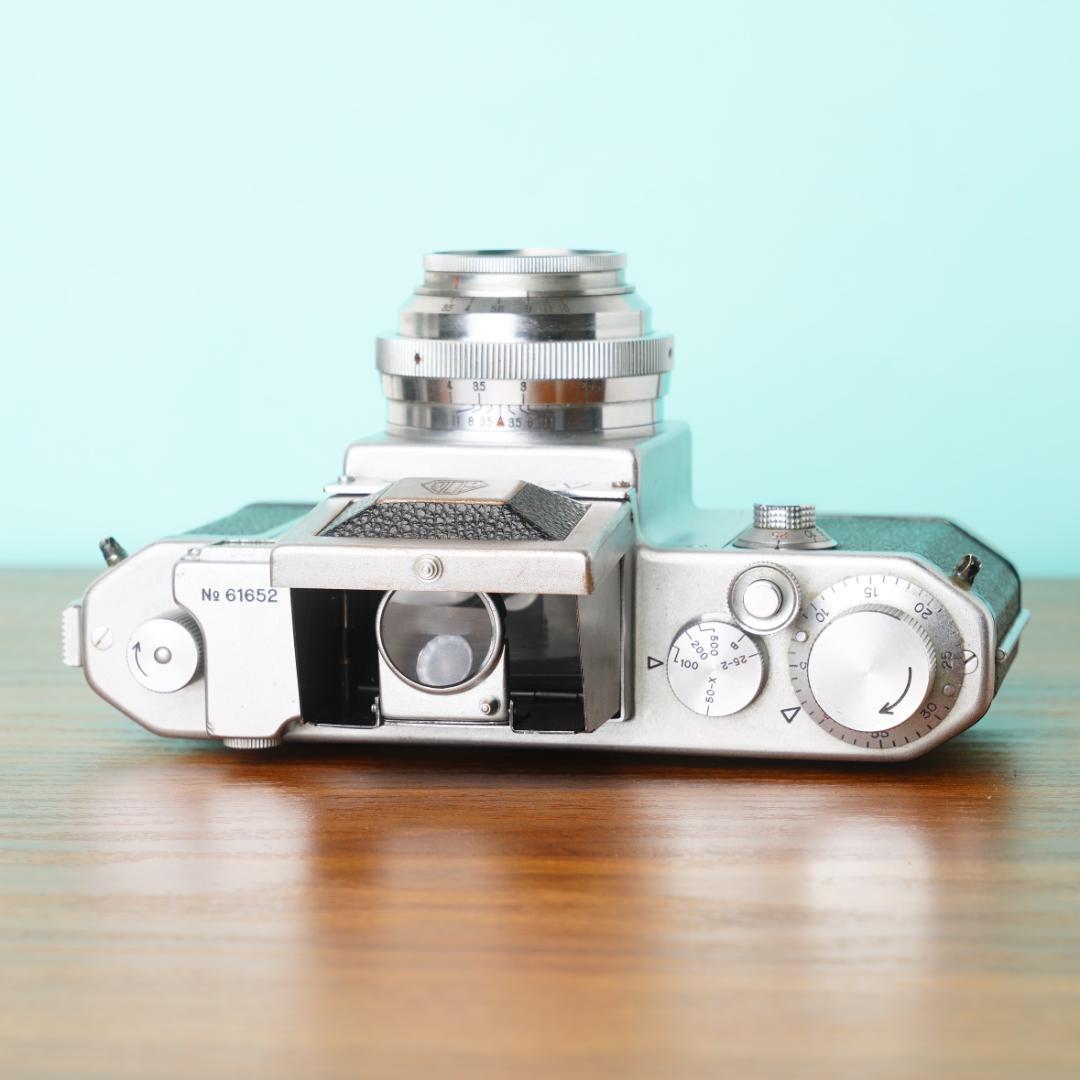 完動品◎ペンタックス Asahiflex 50mm f3.5 フィルムカメラ52
