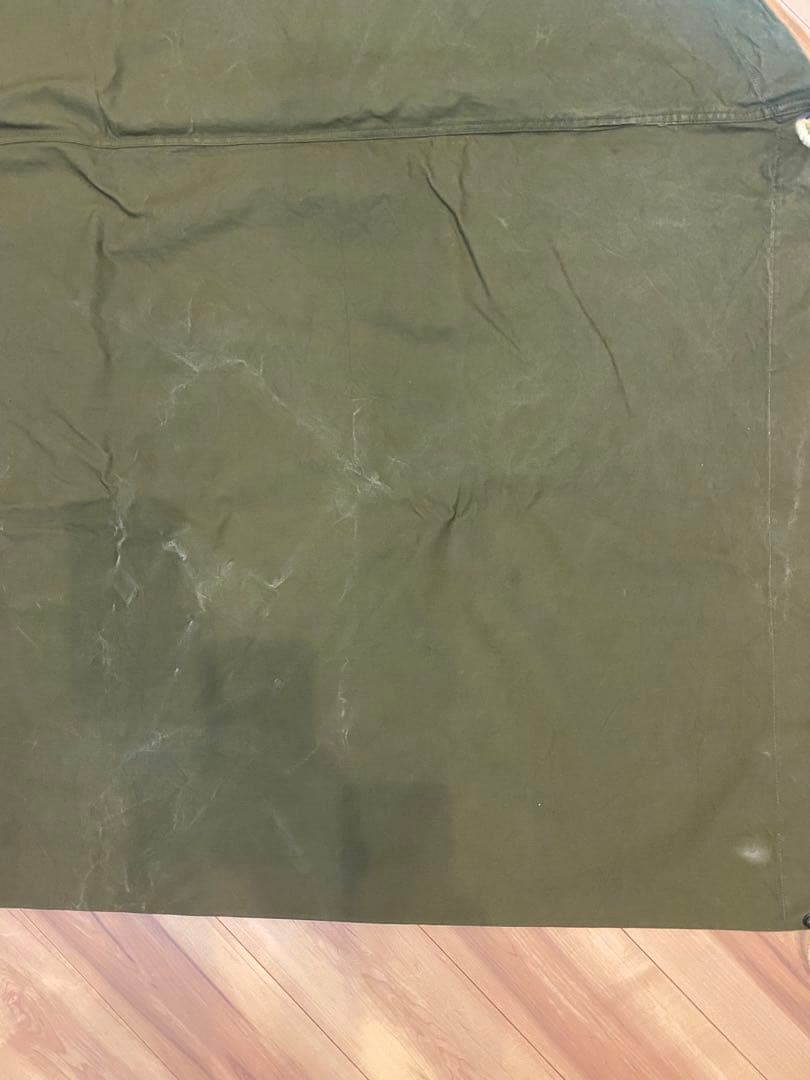 軍幕　米軍　USパップテント シェルターハーフ　89年会計　幕2枚　状態◎