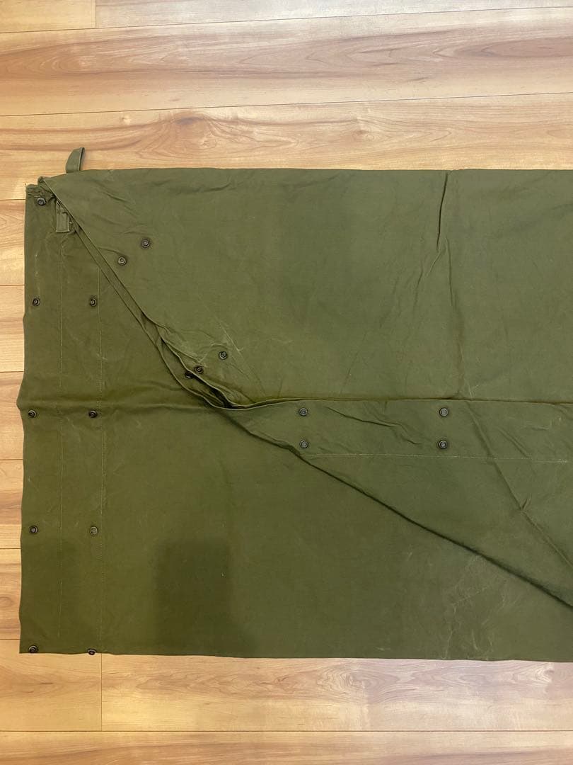 軍幕　米軍　USパップテント シェルターハーフ　89年会計　幕2枚　状態◎