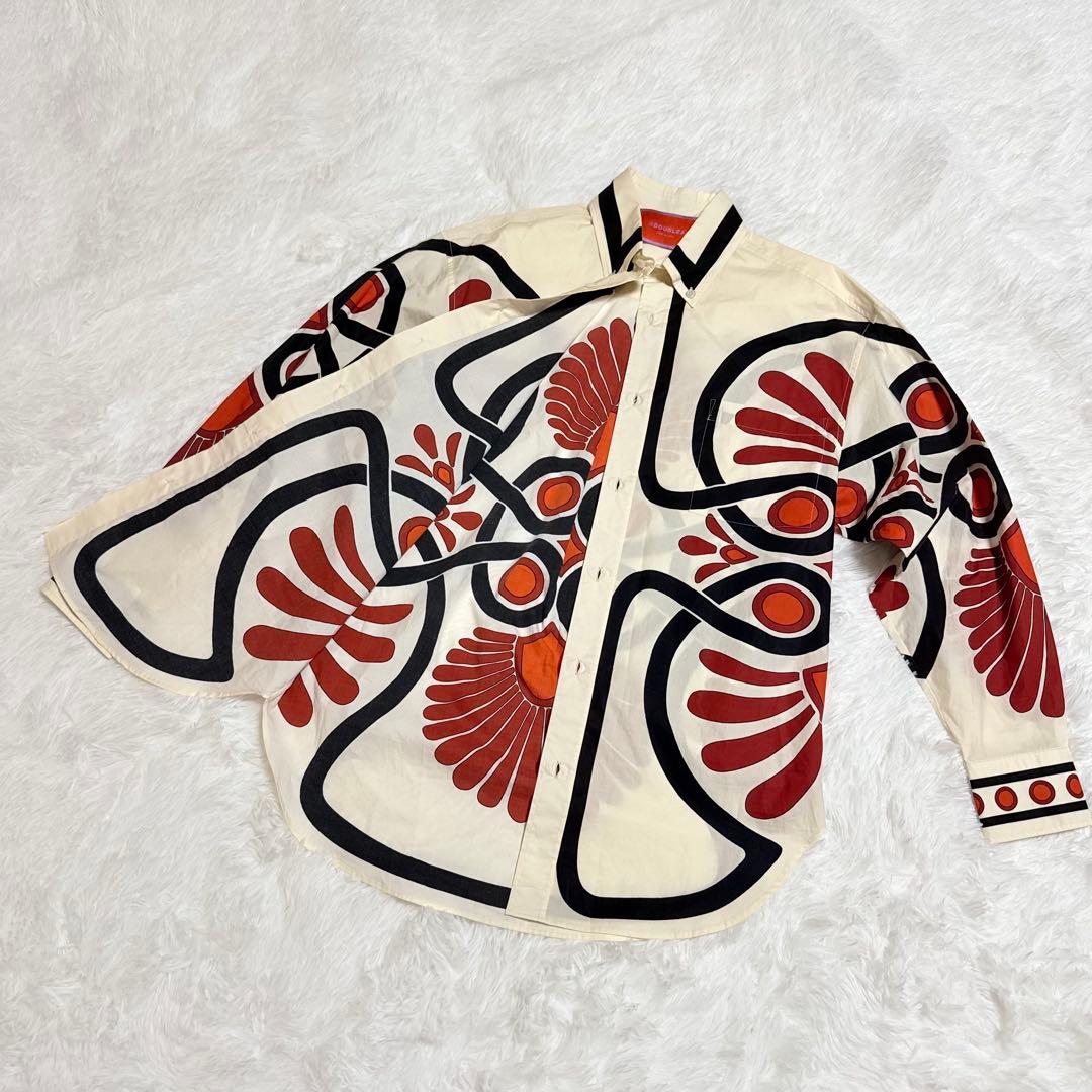 ✨未使用級✨ La DoubleJ 幾何学模様 メダリオン プラッセ Tシャツ