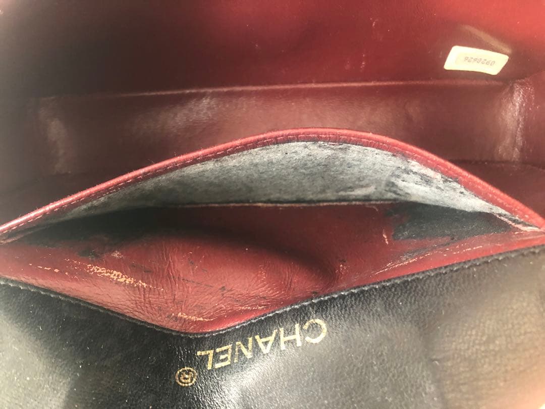 CHANELマトラッセ　ラムスキン　ショルダーバッグ