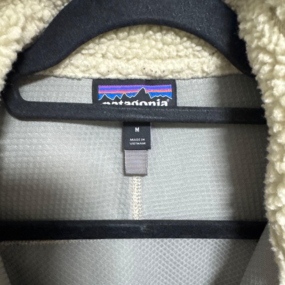 Patagonia フリースベスト クリーム/イエロー