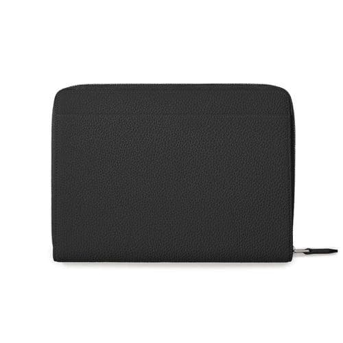 ボナベンチュラ_ファンクショナルノートケース_シュリンクレザー_黒ブラック未使用