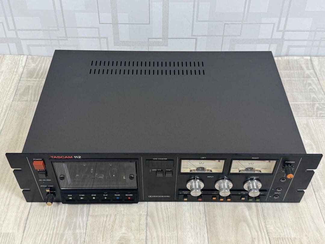美品TASCAM タスカム112 カセットデッキ 動作品