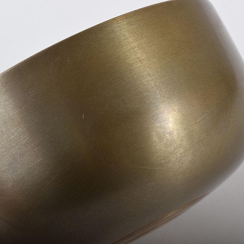 金工師　魚住幸雄作（号法光）　砂張銅　佐波理　打鳴　共布共箱　C　R8714