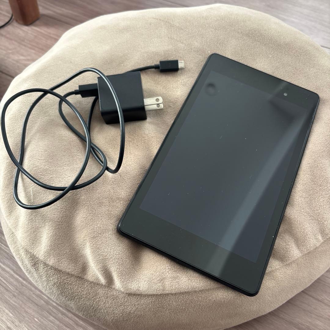 【再値下/新品未使用ジャンク】Google Nexus 7 ブラック 充電器付