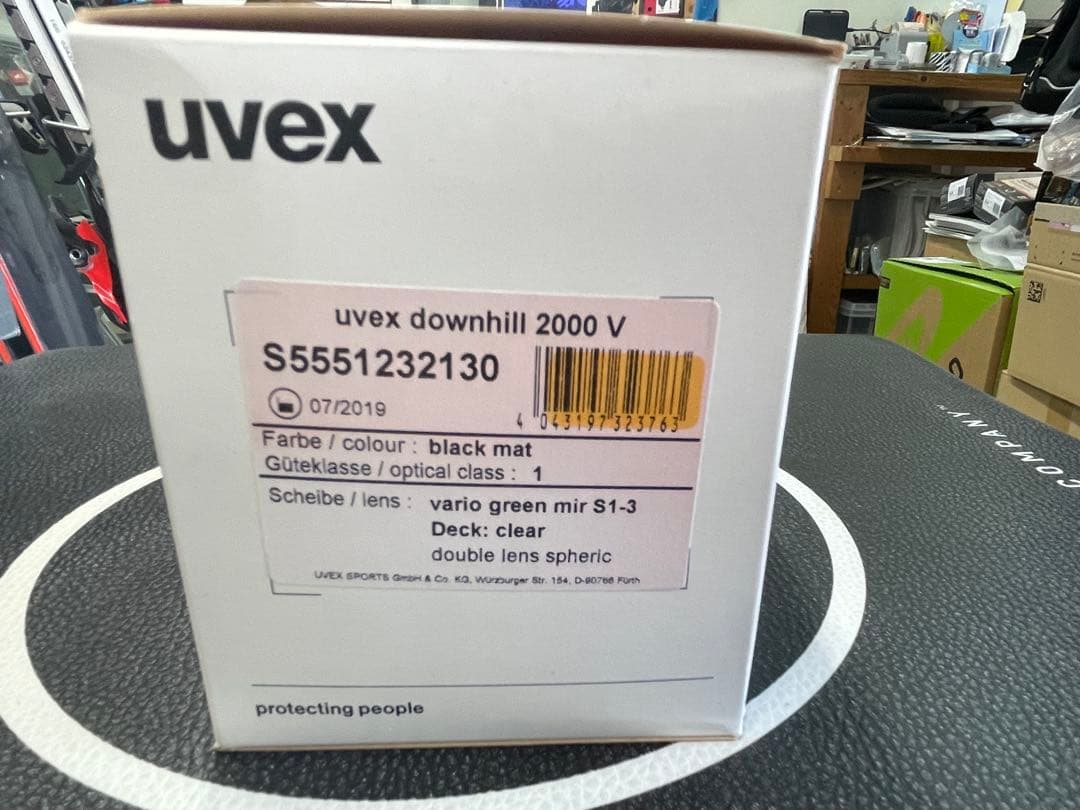 uvex dpwnhill 2000 V ゴーグル 調光レンズ 新品未使用品