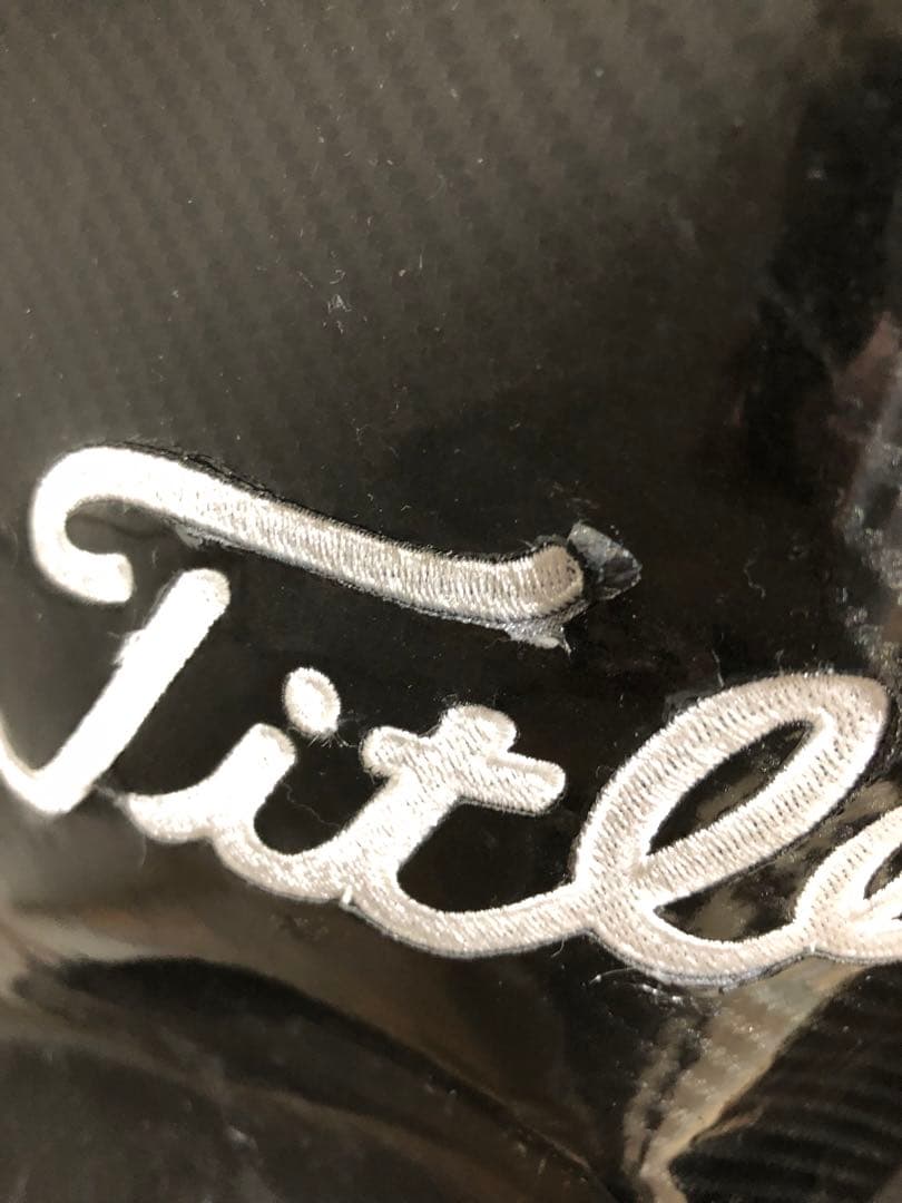 Titleist キャディバッグ CB410黒/赤 カーボンファイバー