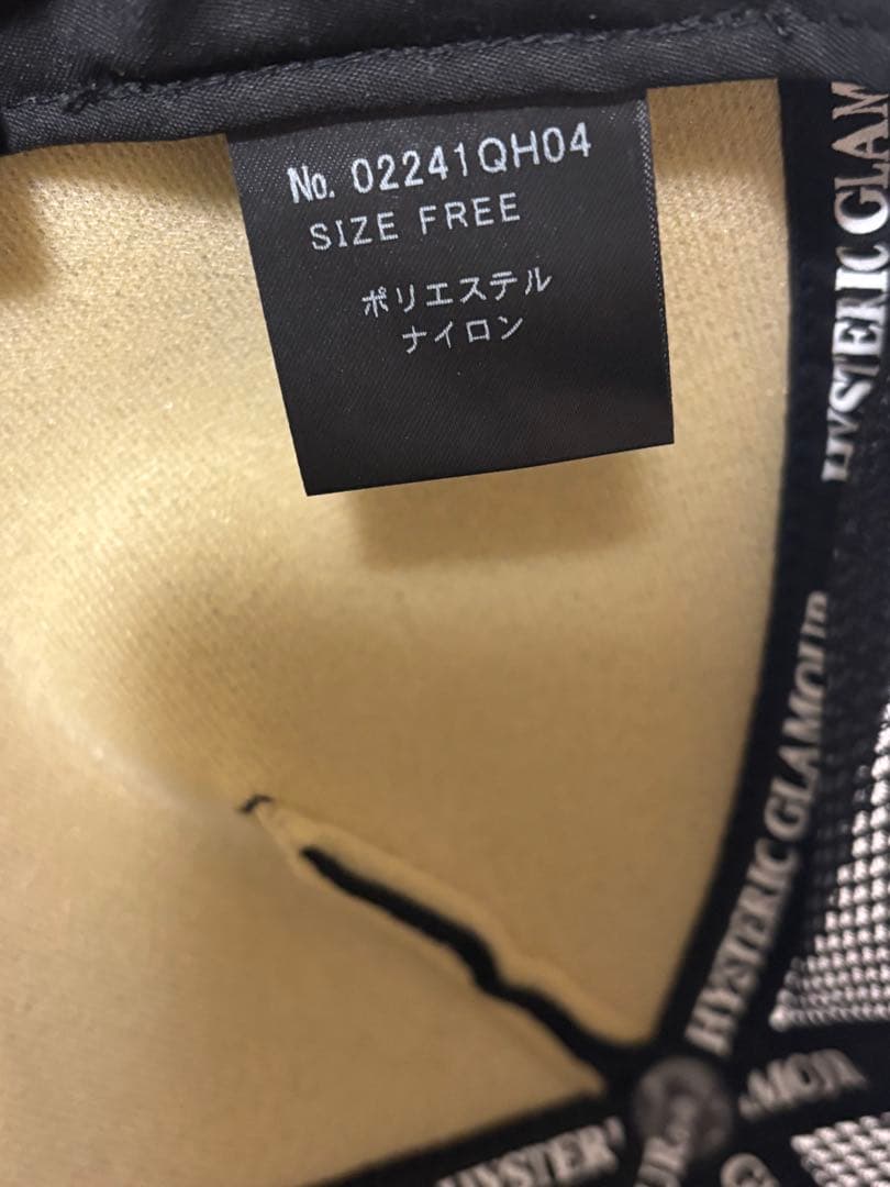 極美品　HYSTERIC GLAMOUR FEEL GOOD メッシュキャップ