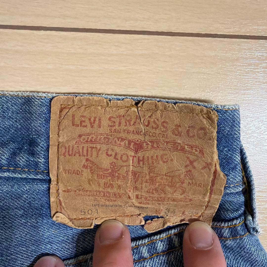 Levis 501 66後期 W34L34 ヴィンテージ 赤耳 70s