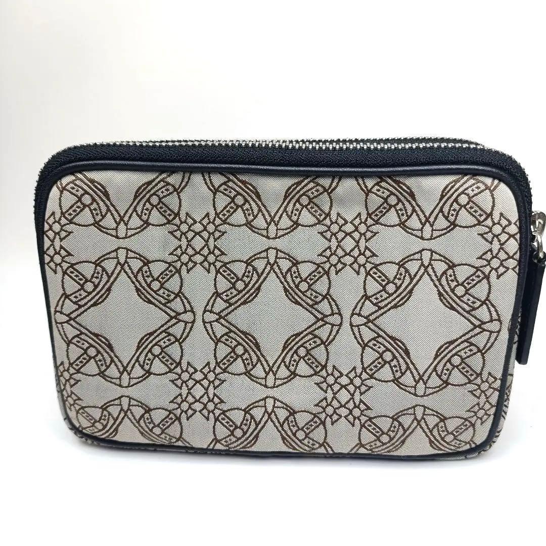 完売品　Viviennewestwood　総オーブ　ダブルポケット　ショルダー