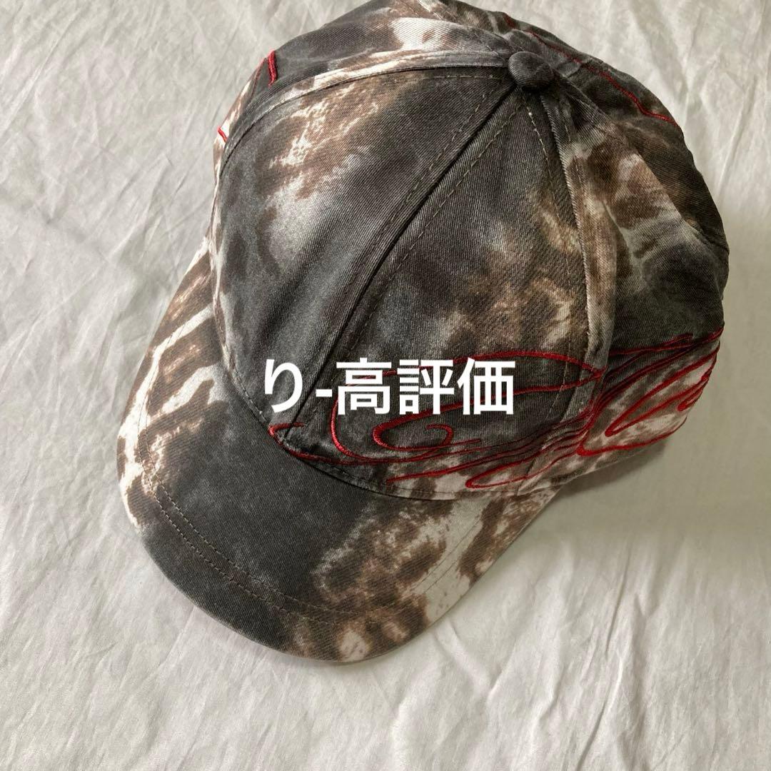 Mowalola ヒョウ柄 キャップ