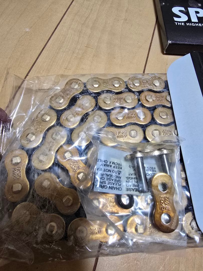 ISA Y-24 リアスプロケット EKチェーン