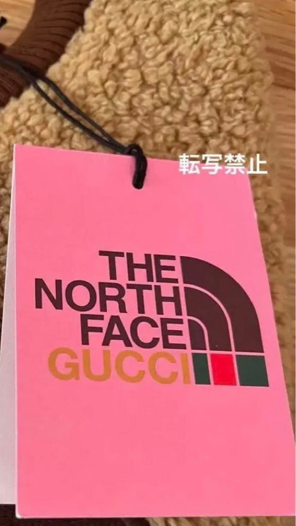 【新品】グッチ×ノースフェイス　フリース　トレーナー