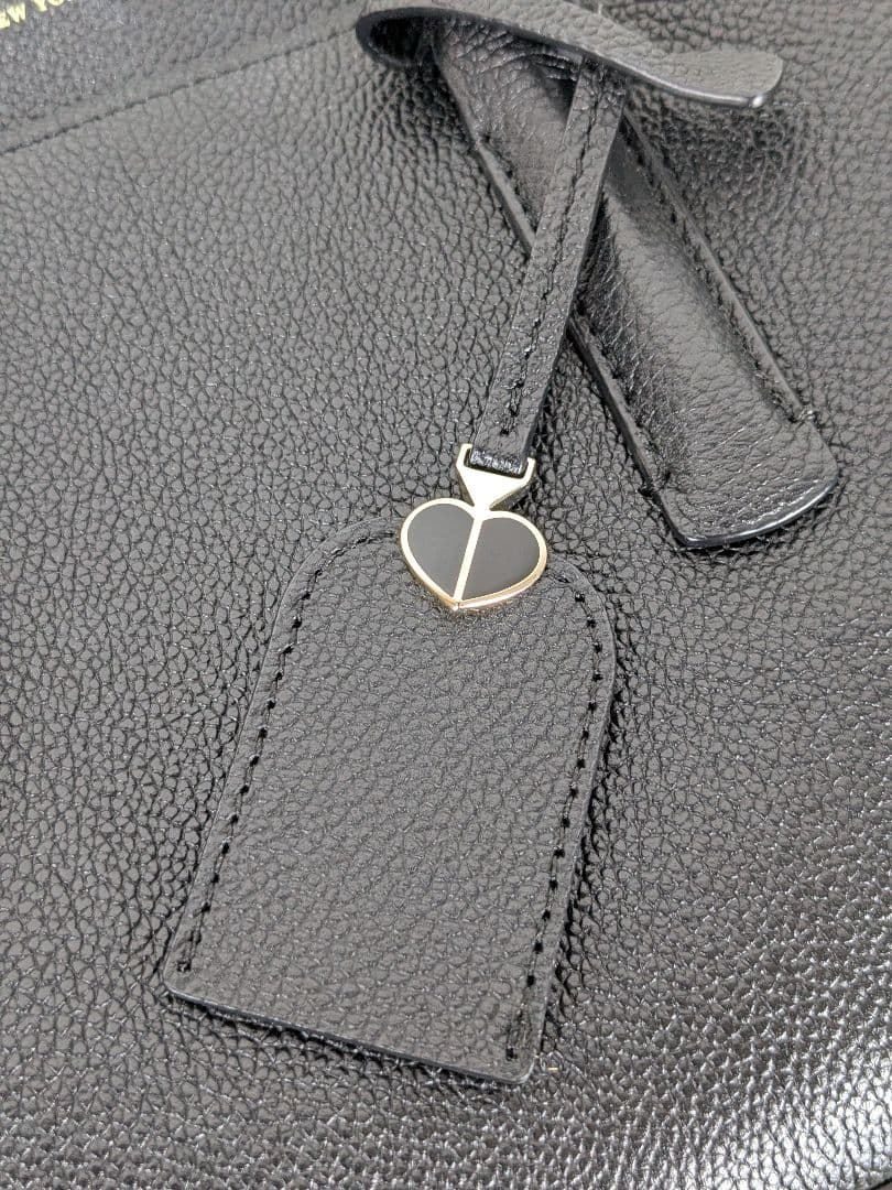 【美品】kate spade ケイトスペード　マルゴー　2way　レザー　黒