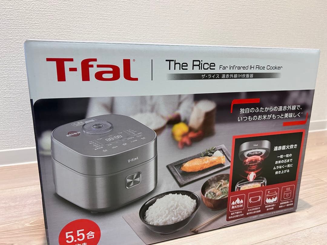 T-fal The Rice 遠赤外線IH炊飯器 5.5合