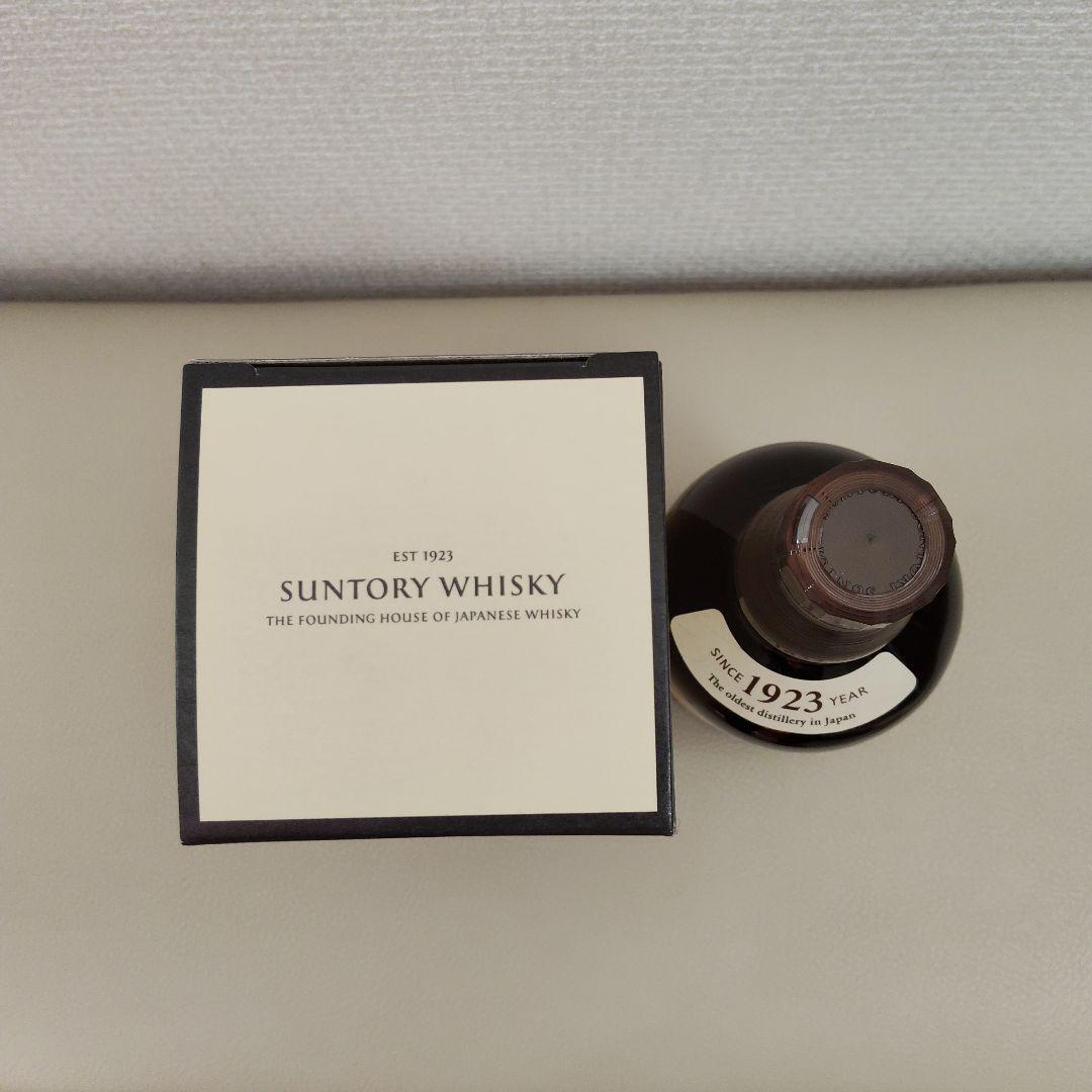 山崎　シングルモルトウイスキー700ml　箱付き