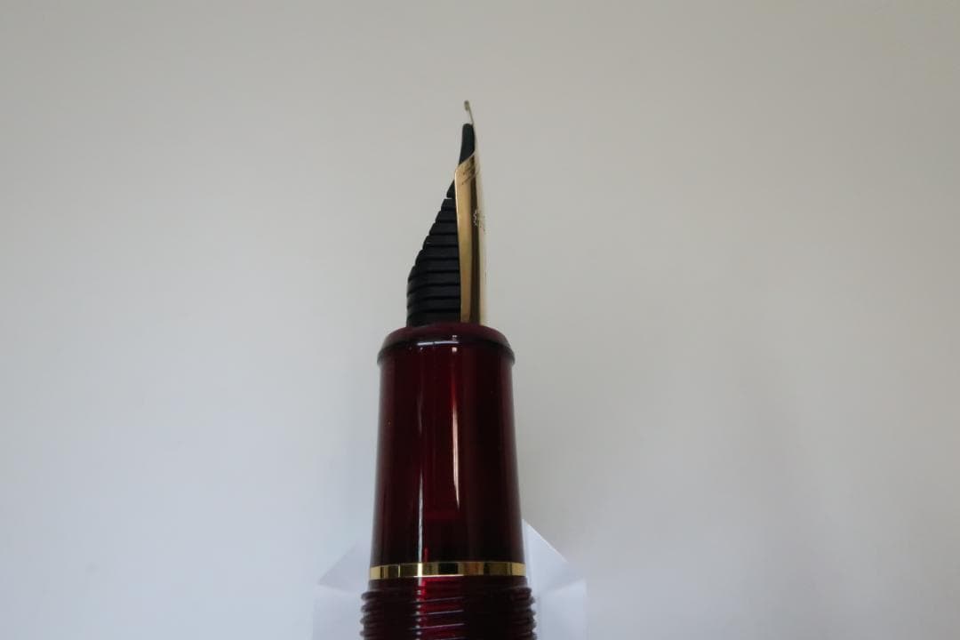 【難あり】プラチナ万年筆　センチュリー #3776 ブルゴーニュ　SF 細軟