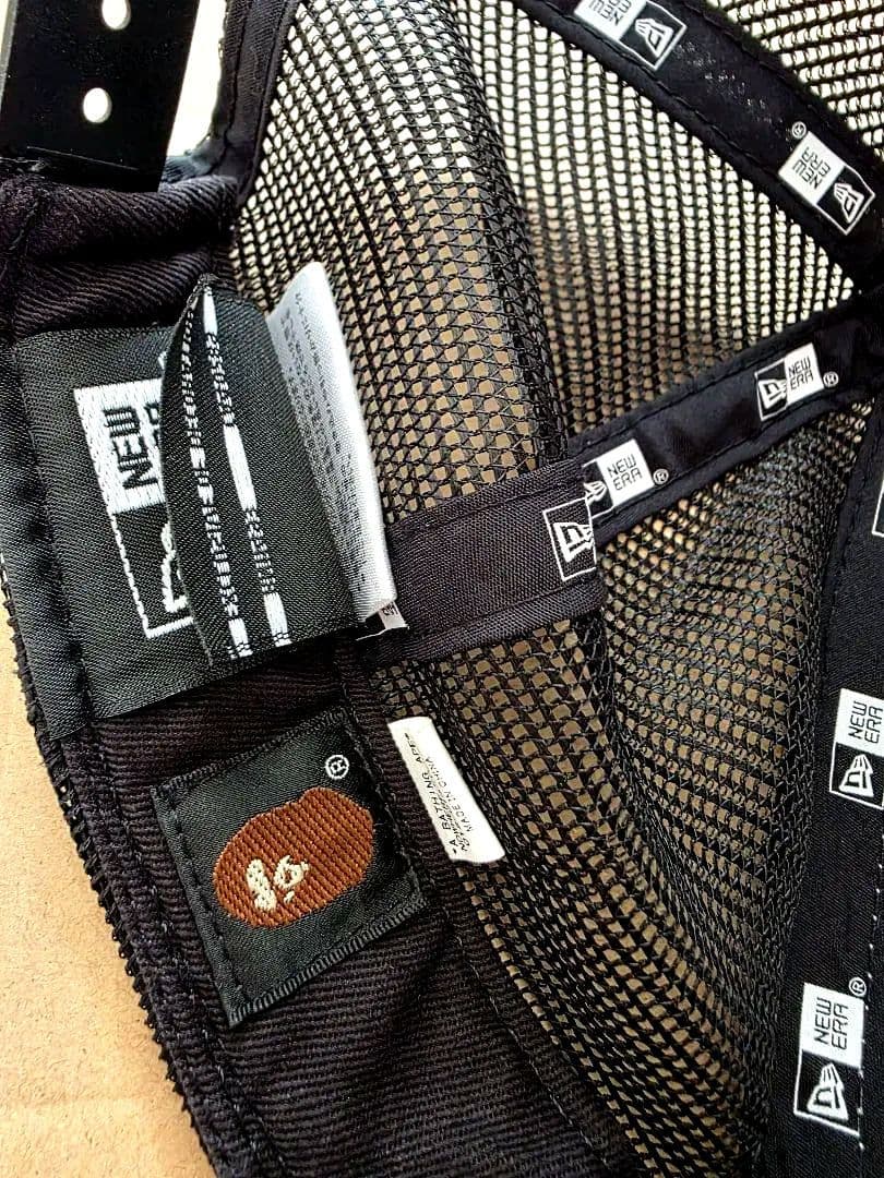 a bathing ape Bape Star メッシュキャップ 黒 最終値下げ