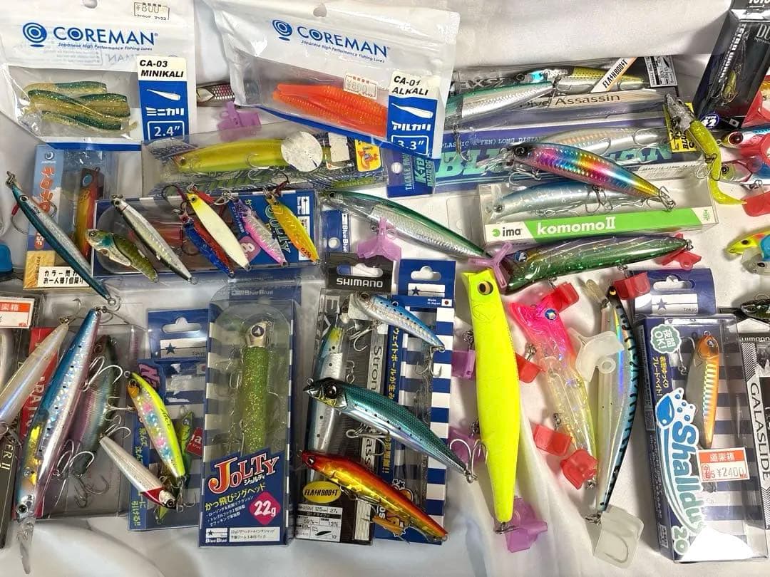 ☆大量ルアー☆シーバス引退セット　青物ルアーリーダー付