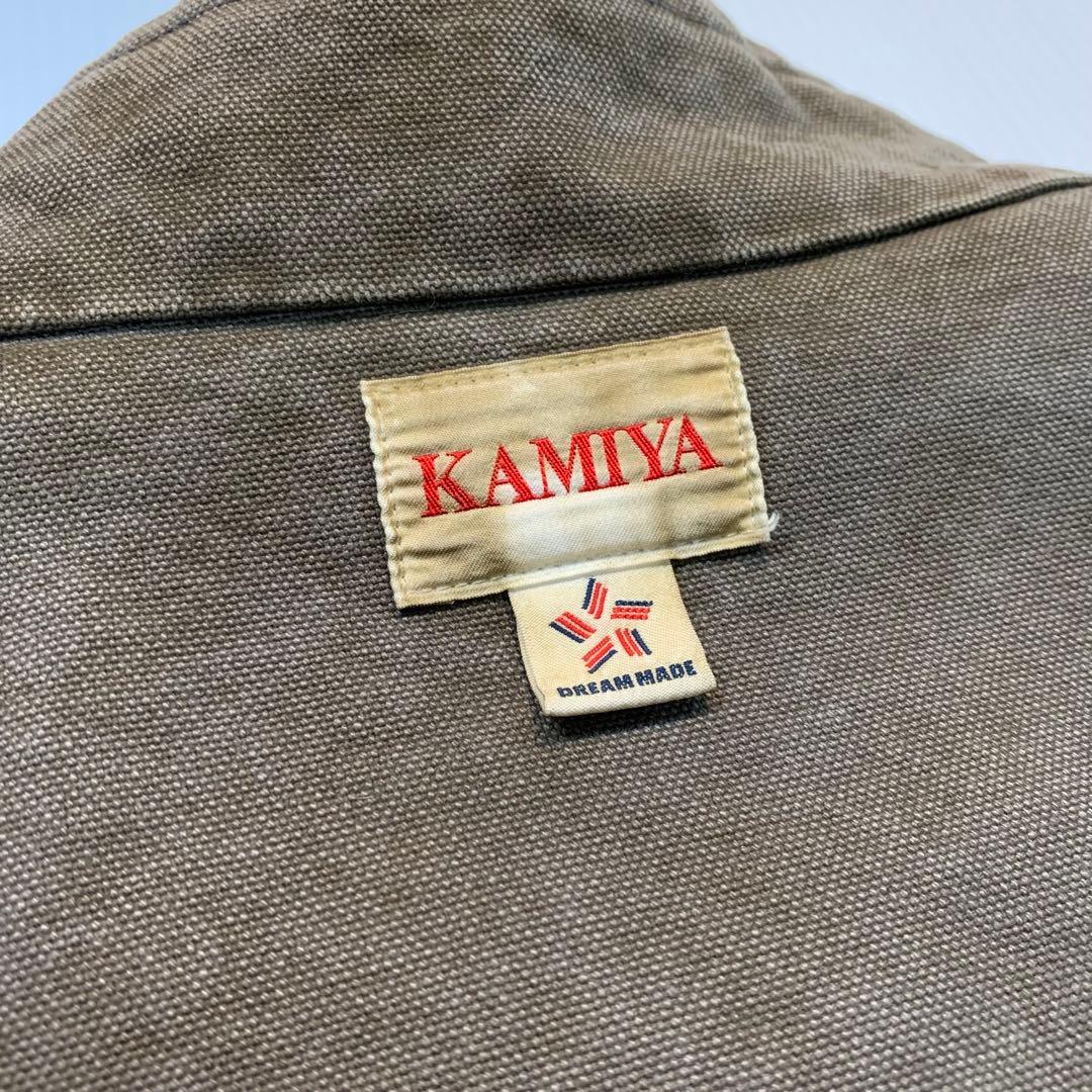 KAMIYA 23AW BORO VEST Mサイズ ビンテージ加工 カミヤ