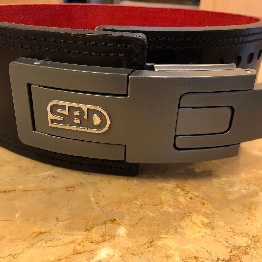 【極美品】SBDパワーリフティングベルト13mm.Lサイズ