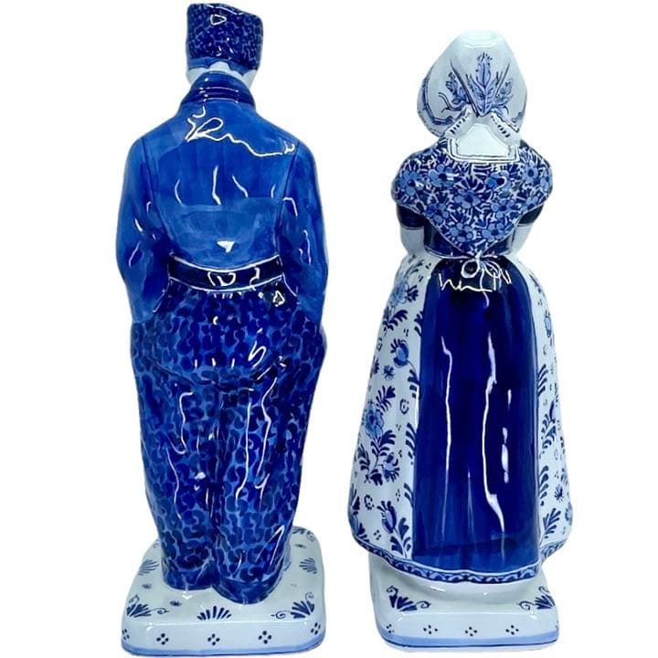 ヴィンテージロイヤルデルフト　 大型フィギュリン　ファーマーと妻