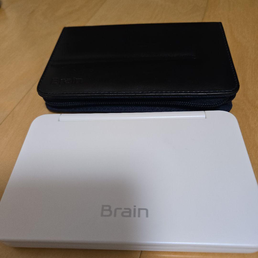 美品Brain SHARP PW-SS6-W ホワイトカラー電子辞書　上位モデル