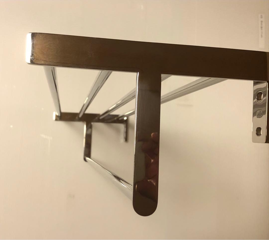 ステンレス製タオルラック 幅約80cm Union製