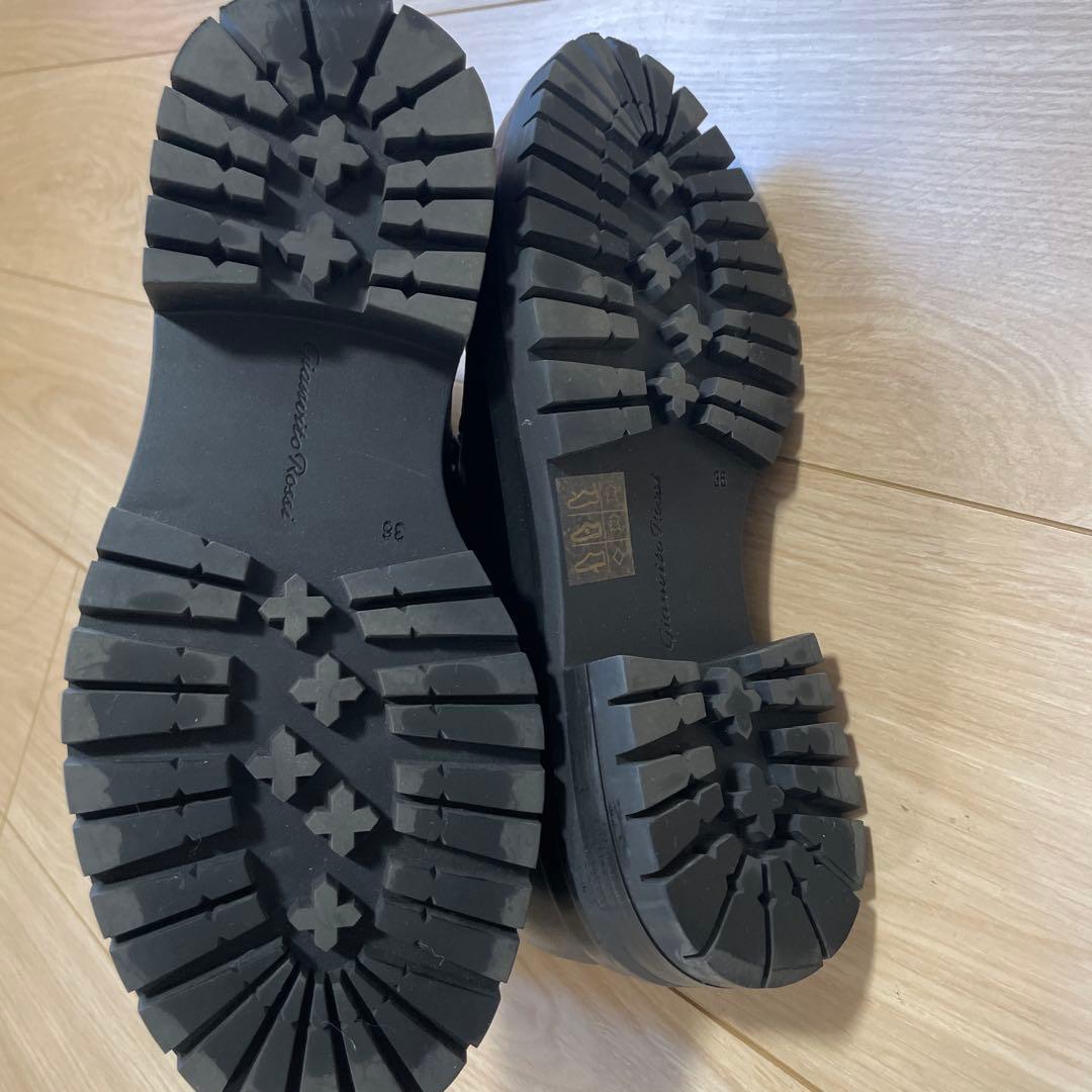 ジャンヴィトロッシ　Gianvito Rossi コンバットブーツ　36