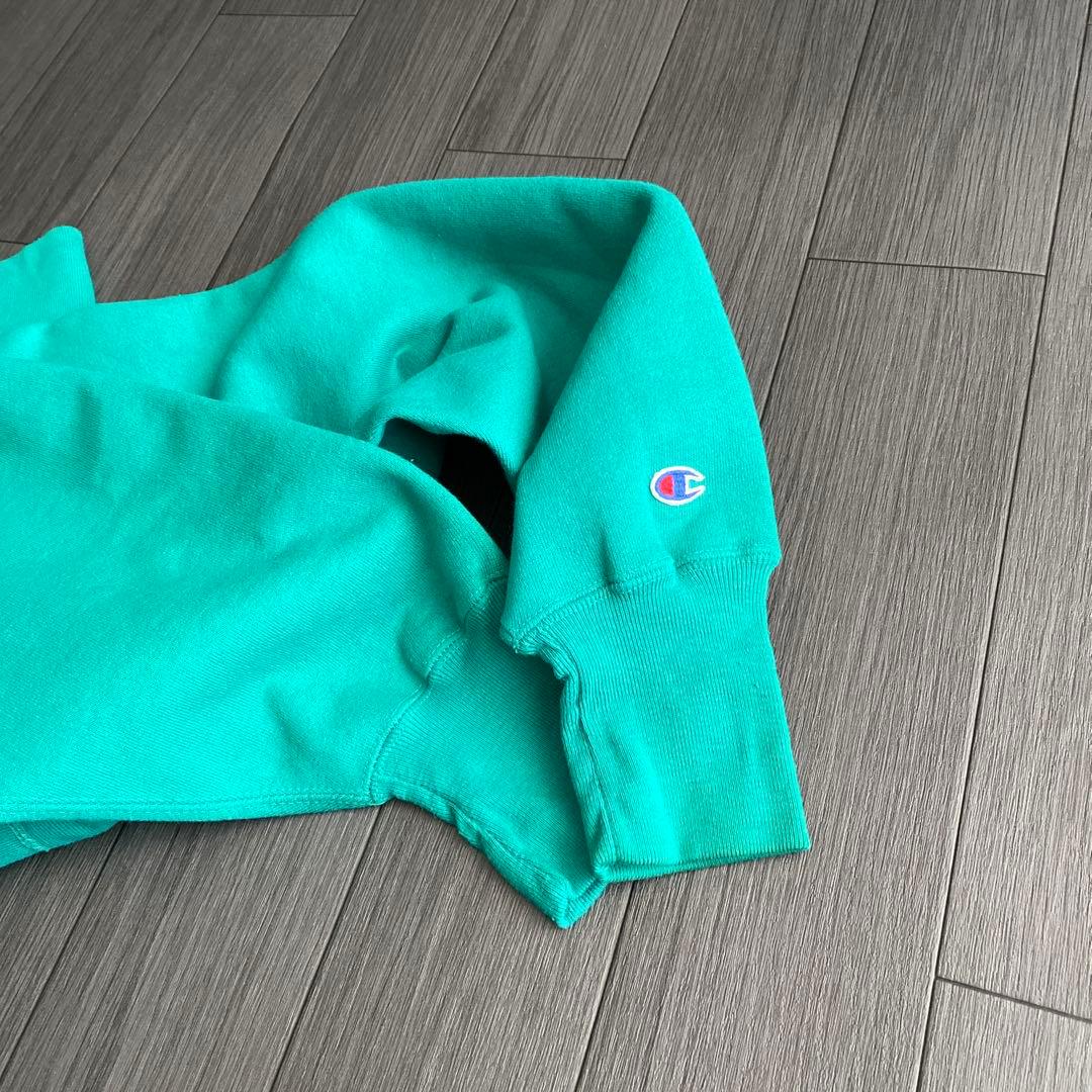 デッドストック90sチャンピオン目無し無地リバースウィーブXL