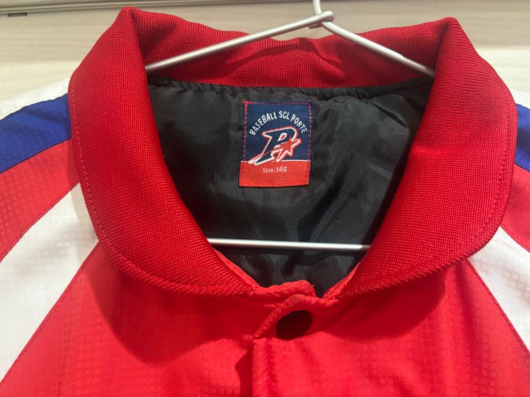 ポルテ　野球　グランドコート　ブルゾン