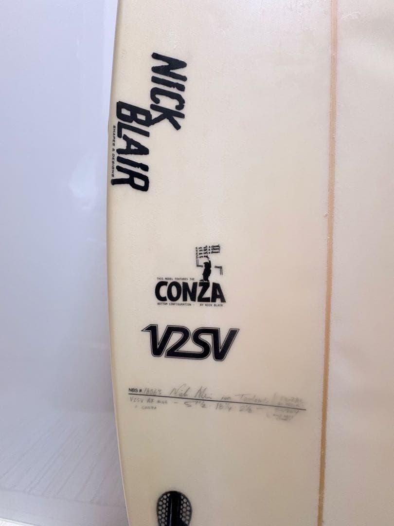 ニックブレア　サーフボード