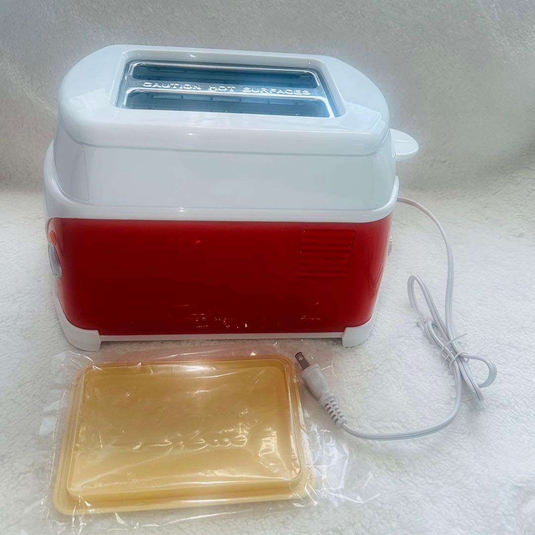 【新品】非売品 フォルクスワーゲン ミニバストースター 赤