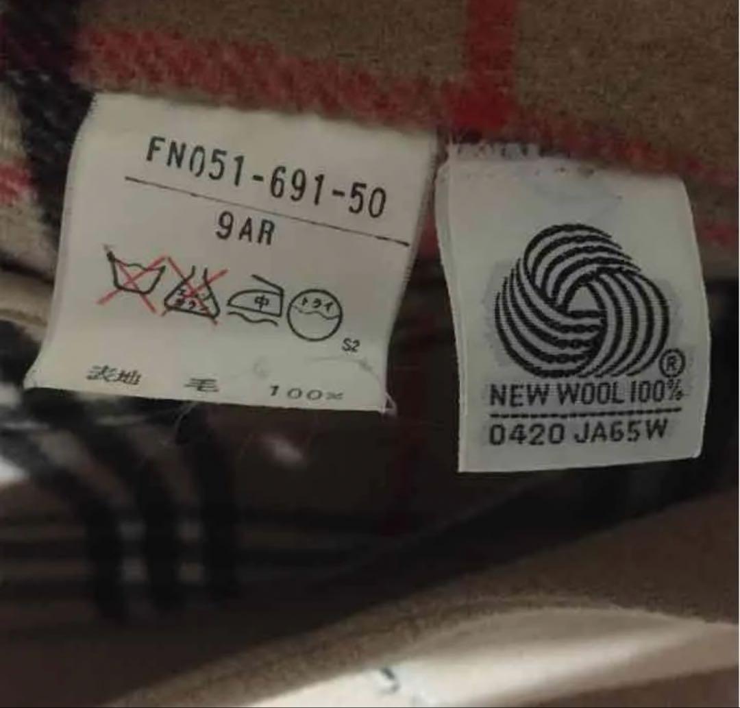 最終値下げ⭐︎美品【Burberry's】ウール100% チェスターコート