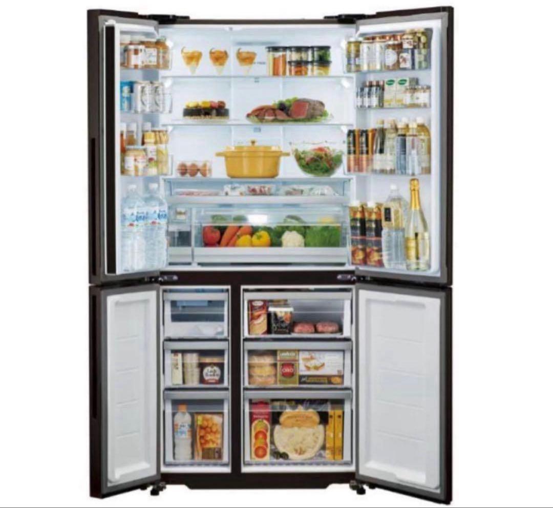 【高年式】 2021年式 512L AQUA 冷蔵庫 AQR-TZ51K(T)