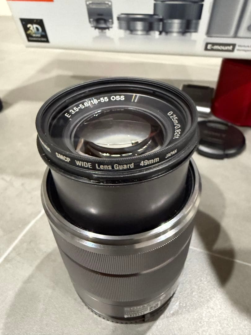 週末限定価格【美品】SONY α NEX-3D ダブルレンズキット ミラーレス