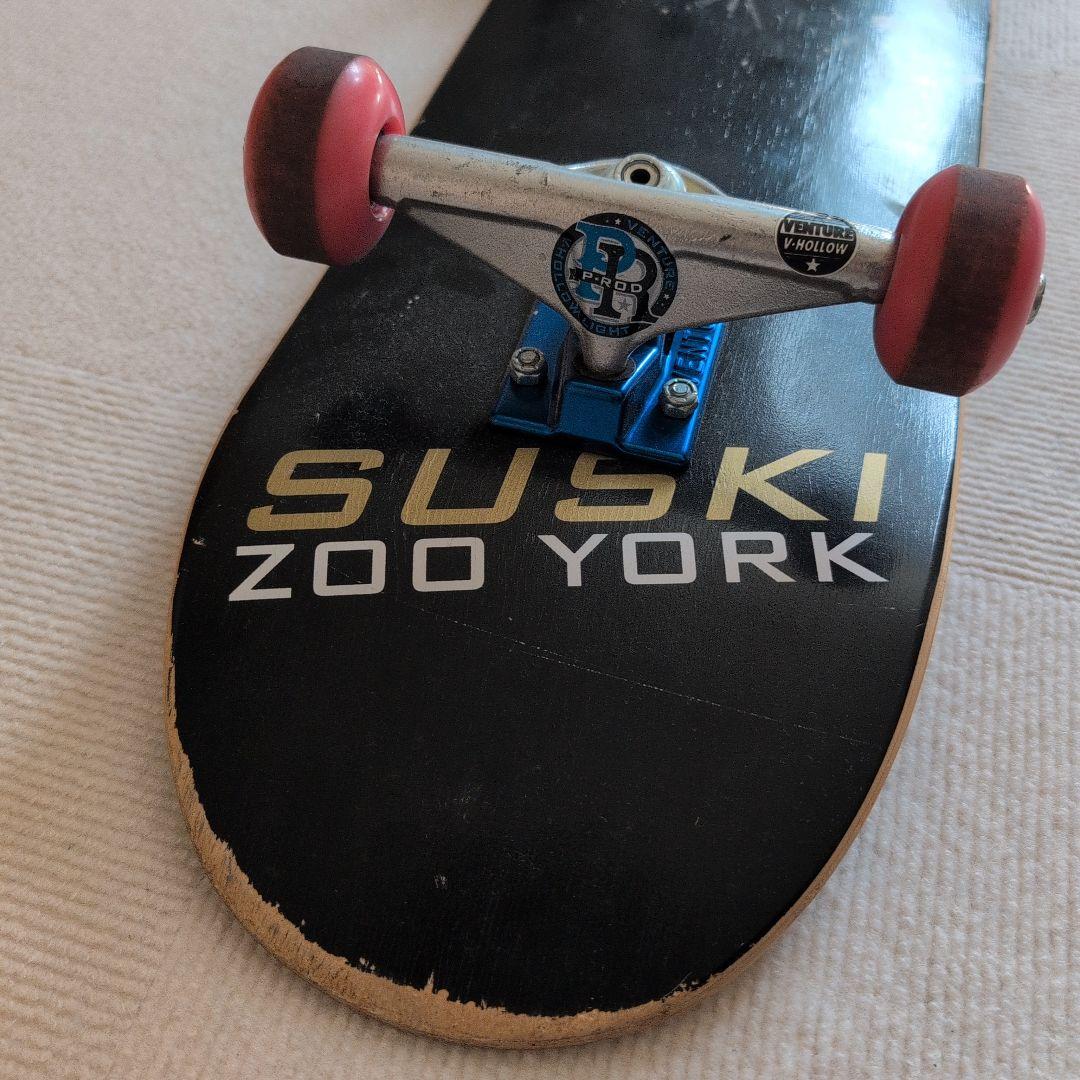 SUSKI ZOO YORK 7.6インチ スケートボード コンプリート