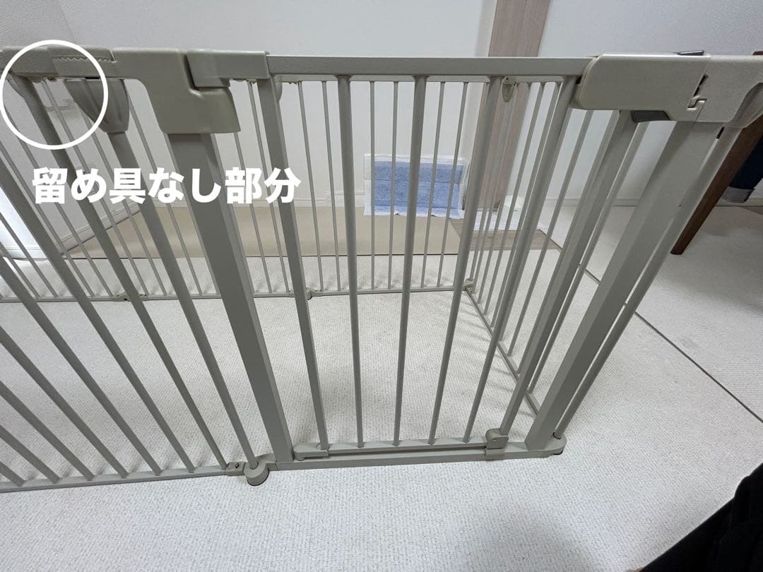 DOG SAFE8 ペットケージ 形自由・折りたたみ可（留め具一部破損あり）