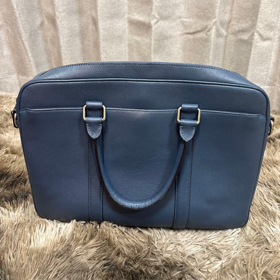 K*A様 【COACH】 コーチ ビジネスバッグ ブルー系