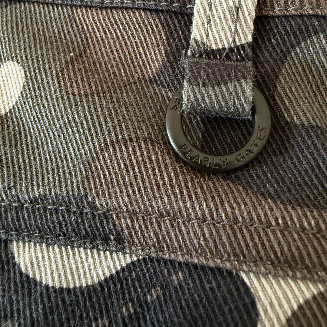 パーリーゲイツ　パンツ　迷彩　カーキ　カモフラ　黒　茶　L〜XL相当 アーミー