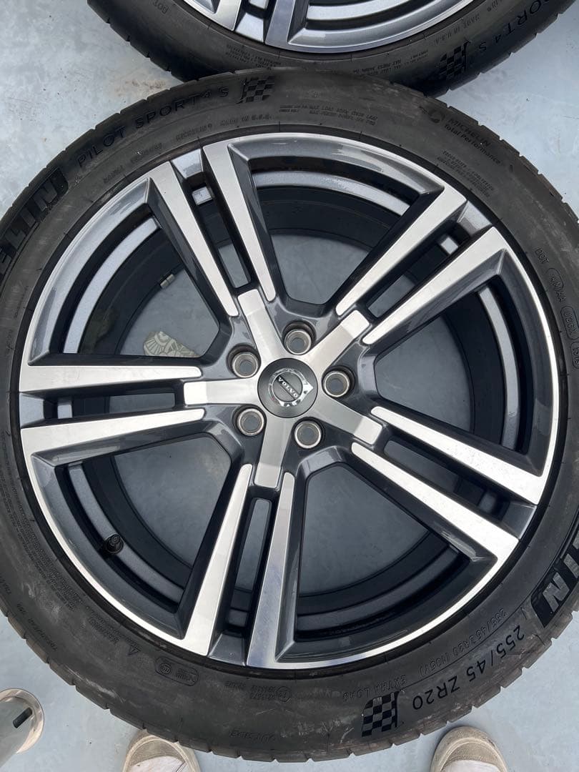 ボルボXC60 20インチ ホイールセット MICHELIN タイヤ付き