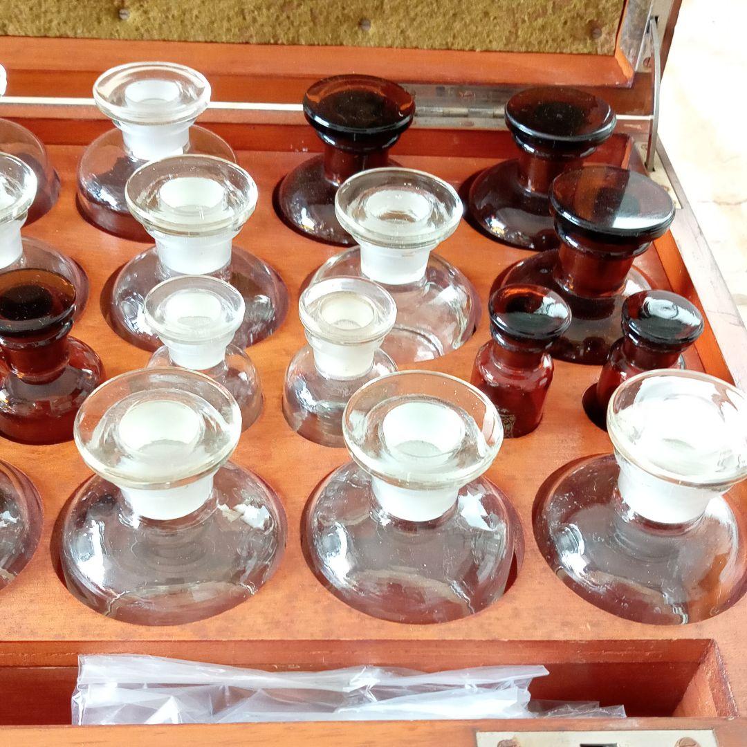 戦前　ガラス　実験室　実験道具　瓶　ボトル　骨董　古道具　アンティーク