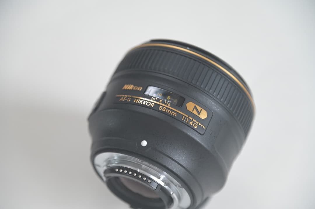 レンズ(単焦点) Nikon AF-S NIKKOR 58mm F1.4 G
