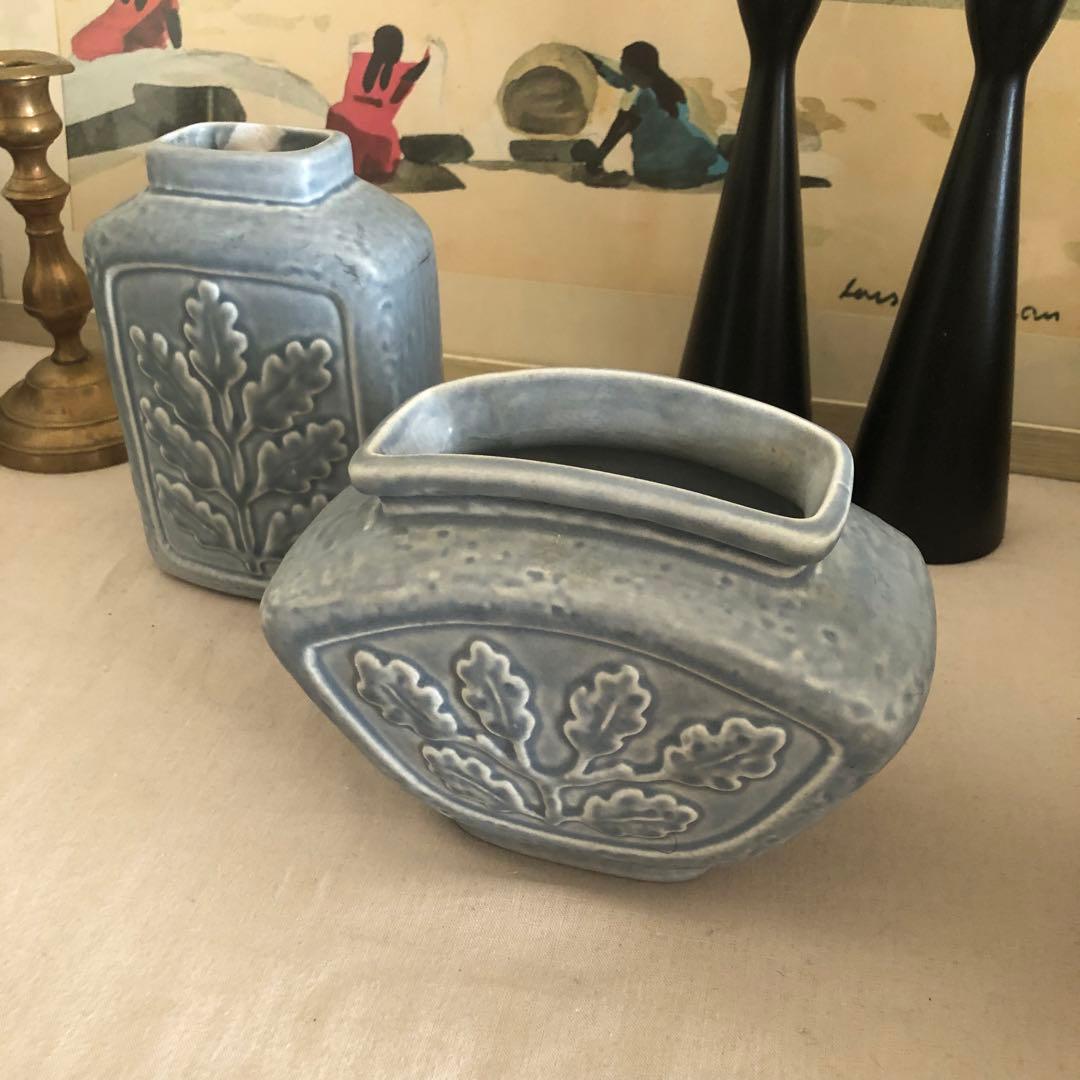 北欧　グンナーニールンド　Gunnar Nylund エクレフ　２点　花瓶