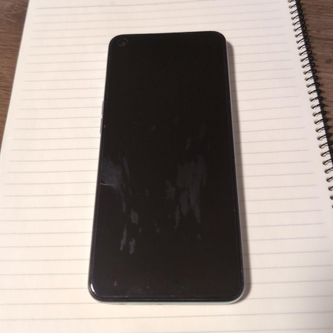 OPPO Reno 5A　本体　アイスブルー　（ガラスフィルム+ケース付き）