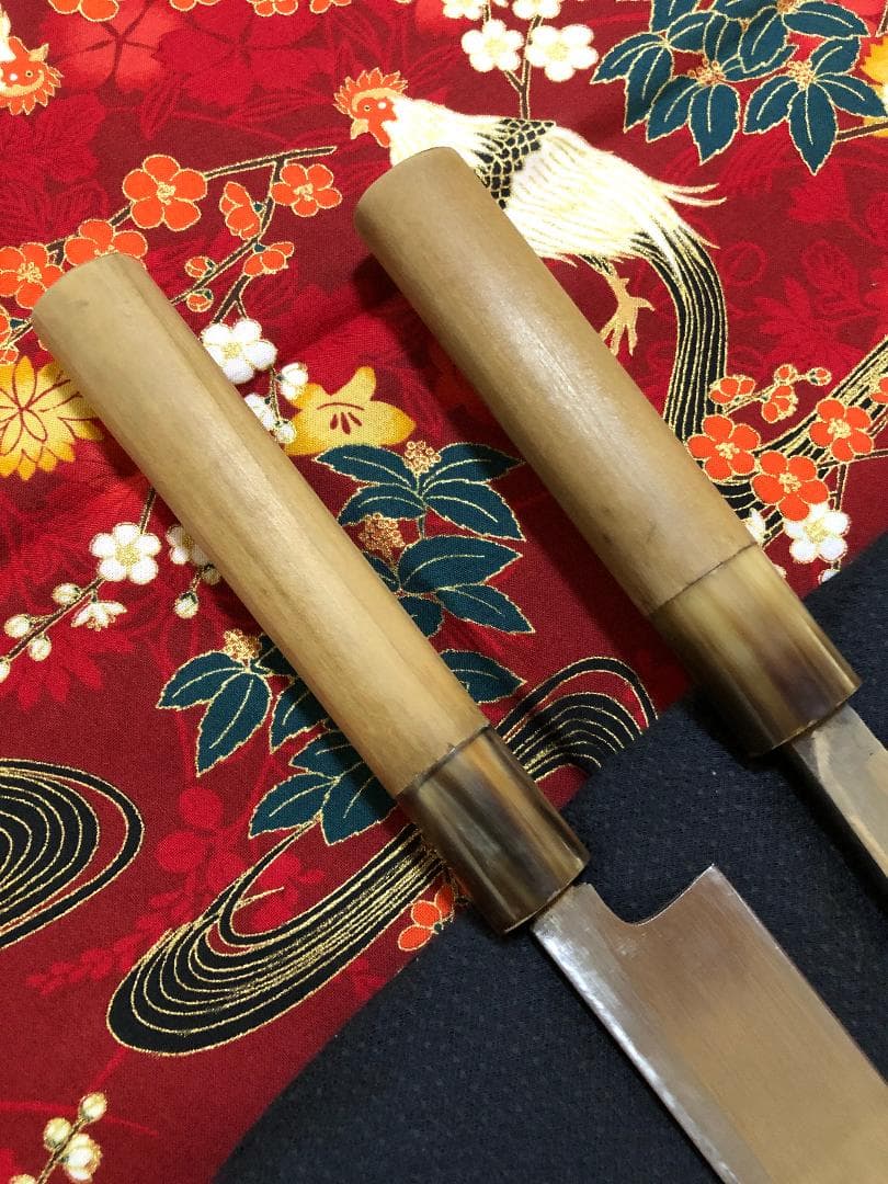 【研ぎ済み】日本橋木屋・武蔵野　本水牛口　出刃包丁　柳刃包丁　刺身包丁　和包丁